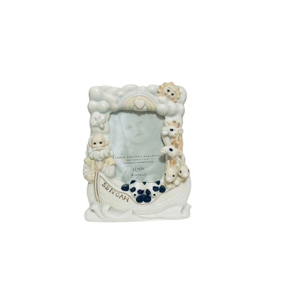 Lenox Other - Lenox SS Noahs Ark Porcelain Picture Frame NWOB